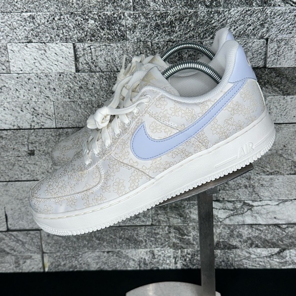 Nike Air Force 1 ‘07 SE Jacquard Floral Embroidery - NEW - WMNS10.5 - Picture 4 of 10
